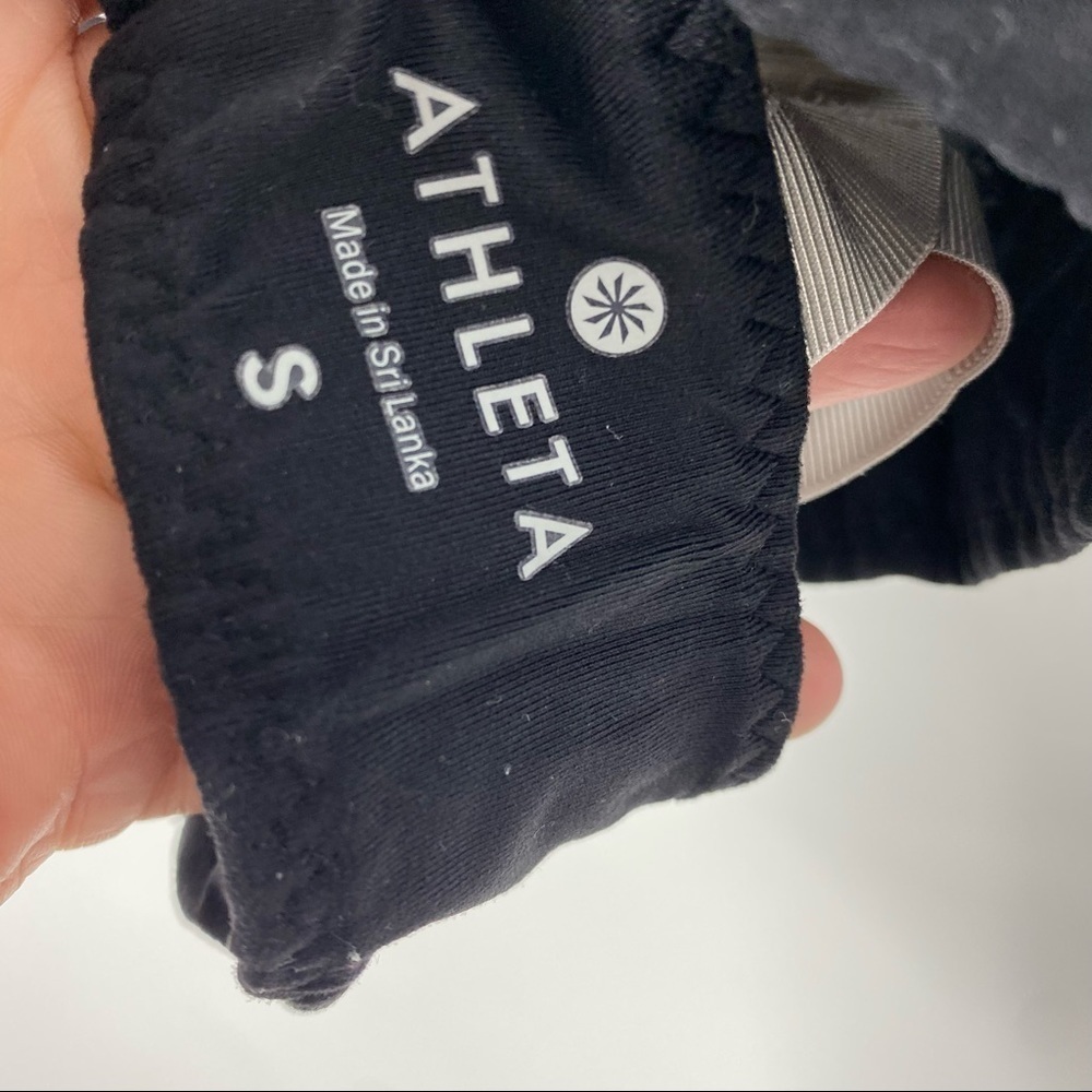 Athleta Be Bold Bralette S black white - Picture 5 of 6